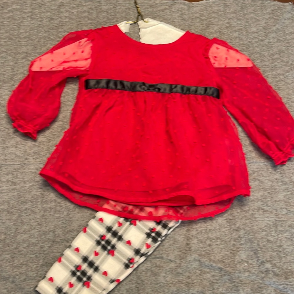 12 month heart outfit